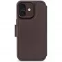 Custodia con portafoglio rimovibile in pelle Decoded per iPhone 17 compatibile MagSafe - Chocolate Brown