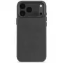 Cover posteriore in pelle Decoded per iPhone 17 Pro compatibile MagSafe (nero)
