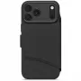 Decoded Textured Silicone Detachable Wallet per iPhone 17 Pro con MagSafe - Phantom Black