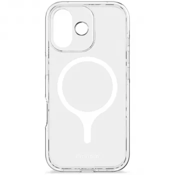 Cover posteriore trasparente DropTec Decoded per Apple iPhone 17 con MagSafe