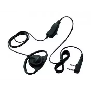 Kenwood EMC-7 headset - clip-on - con filo - nero
