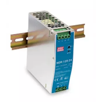 Mean Well NDR-120-24 alimentatore per guida DIN 120W 24V 5A