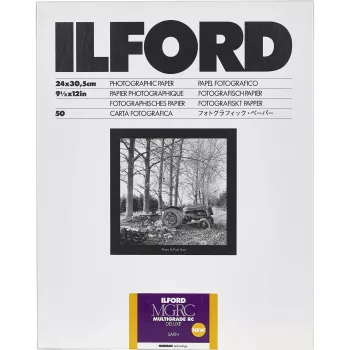 ILFORD Multigrade RC Deluxe Carta fotografica lucida 25M 24x30 cm 50 fogli