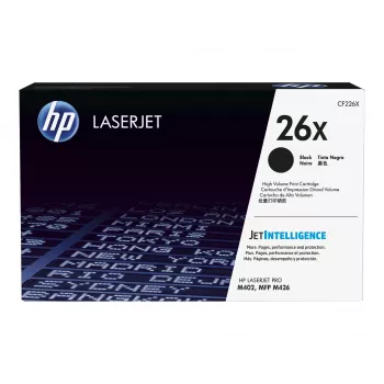 HP 26X nero alta capacità cartuccia toner LaserJet originale rigenerata (CF226X)