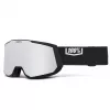 Maschera da sci 100% Snowcraft XL Black HiPER Silver Mirror