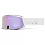 Maschera 100% Snowcraft S White HiPER Lavender Mirror