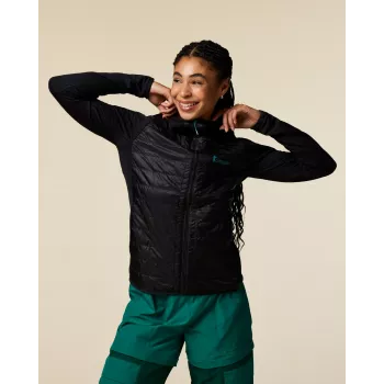 Cotopaxi Capa Hybrid Insulated Hooded Jacket donna - Cotopaxi Black, XS