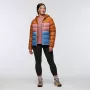 Cotopaxi Fuego Max Down Hooded Jacket donna - Sienna/Fjord - taglia S
