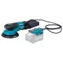 Makita BO004CGZ Levigatrice orbitale a batteria 40V max XGT, 150 mm, senza batteria e caricabatterie