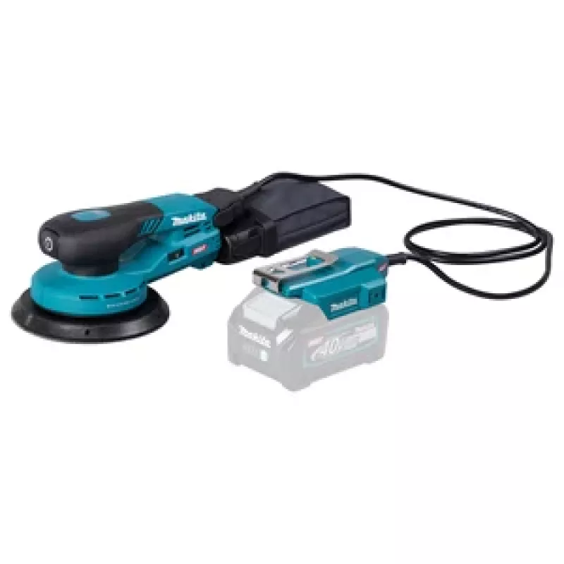 Makita BO004CGZ Levigatrice orbitale a batteria 40V max XGT, 150 mm, senza batteria e caricabatterie