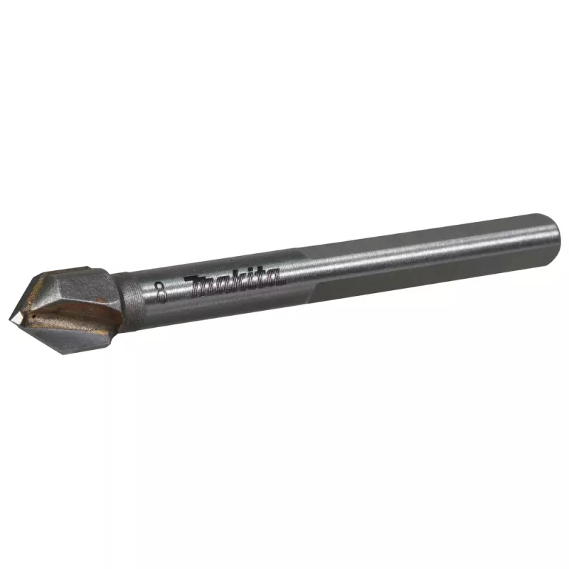 Makita D-78455 punta per vetro 8 mm lunghezza totale 58 mm 1 pezzo