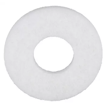 Makita 1914S5-9 pad lucidante in feltro per lavasciuga/lucidatrice a batteria PS001G, 200 mm, bianco