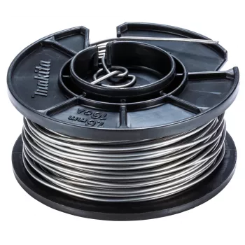 Makita 1915N0-0 filo di legatura nudo per giunzioni di armature 1,6 mm x 30,0 m, 32 pezzi