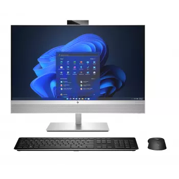 HP EliteOne 870 G9 PC All-in-One, 27 inch QHD, Intel Core i7-14700, 32 GB RAM, 1 TB SSD, Intel UHD Graphics, Windows 11 Pro, argento