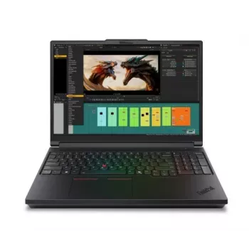 Lenovo ThinkPad P16 G3 Mobile Workstation 21RS0054PB - Intel Core Ultra 7 255H, 32GB RAM, 1TB SSD, NVIDIA RTX PRO 1000 8GB, 16,0 pollici WQUXGA, Windows 11 Pro, nero, 3 anni Premier Support