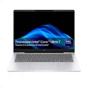 HP OmniBook 7 AI 14-fr0217nw - Ultra 7 255U | 14 pollici 2.8K OLED | 16GB | 512GB | Windows 11 Home | Glacier Silver