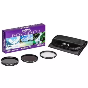 Kit digitale Hoya 37 mm - set filtri HMC UV(C) + HMC polarizzatore circolare