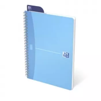 Oxford Office Essentials quaderno A5 a righe - 90 g/m² - 180 pagine - finitura opaca - colori assortiti