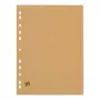 Oxford Touareg separatori indice A4 formato intero bianchi beige 6 pezzi 1 set