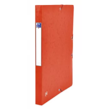 Oxford TOP FILE+ scatola portadocumenti A4 2,5 cm rossa