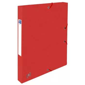 Oxford TOP FILE+ scatola portadocumenti A4 2,5 cm rossa