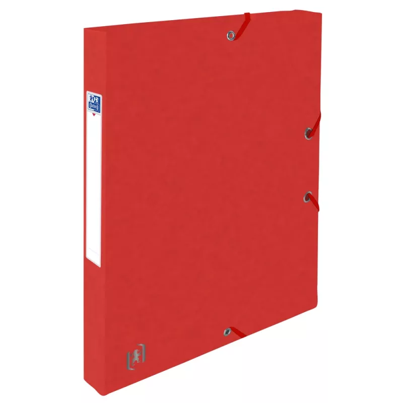 Oxford TOP FILE+ scatola portadocumenti A4 2,5 cm rossa