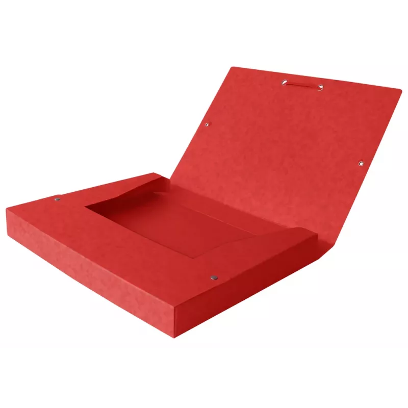 Oxford TOP FILE+ scatola portadocumenti A4 2,5 cm rossa