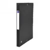 Oxford TOP FILE+ scatola portadocumenti 2,5 cm nera