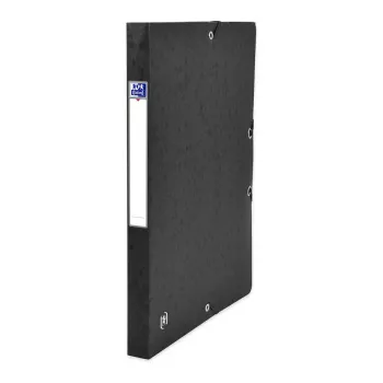 Oxford TOP FILE+ scatola portadocumenti 2,5 cm nera