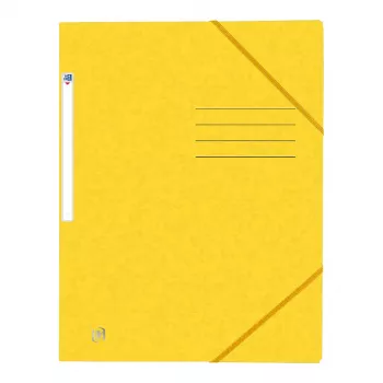 Oxford Top File+ cartella con elastico A4 gialla 400116265
