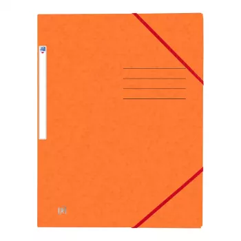 Oxford TOP FILE+ cartella con elastico A4 arancione - cancelleria