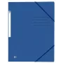 Hamelin TOP FILE+ cartella con elastico agli angoli A4 3 lembi blu 400116324