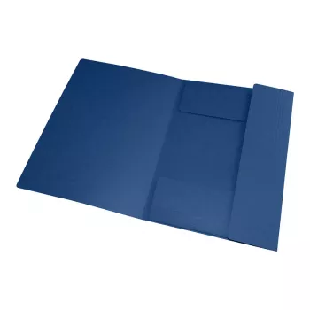 Oxford TOP FILE+ cartella con elastico A4 3 lembi blu scuro 400116325