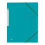 Oxford TOP FILE+ cartella portadocumenti con elastico agli angoli A4 3 lembi acqua 400116326