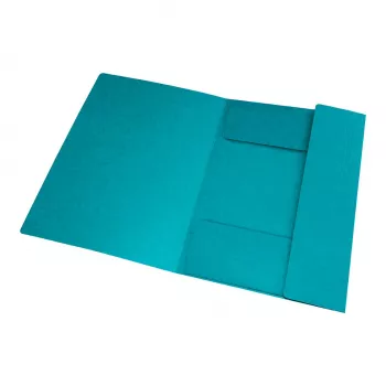 Oxford TOP FILE+ cartella portadocumenti con elastico agli angoli A4 3 lembi acqua 400116326