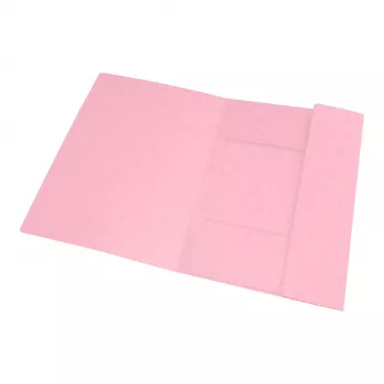 Oxford TOP FILE+ cartella con elastico A4 3 lembi rosa pastello 400116353