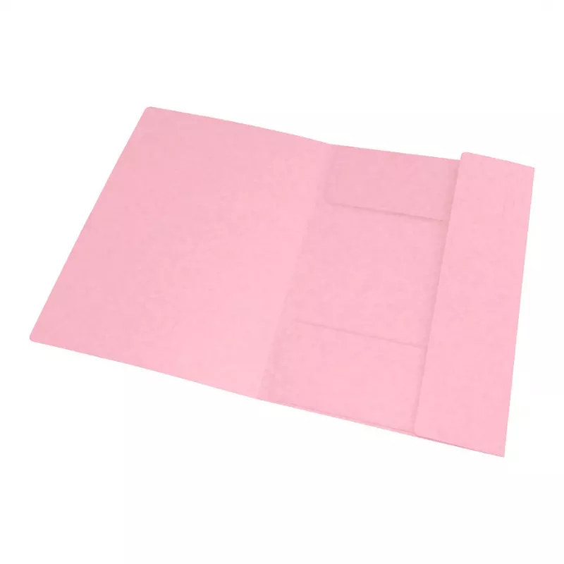 Oxford TOP FILE+ cartella con elastico A4 3 lembi rosa pastello 400116353
