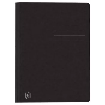 Hamelin raccoglitore A4 nero cartoncino 390 g/m² rilegatura commerciale/ufficiale TOP
