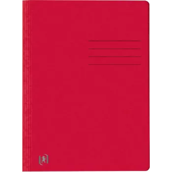 Hamelin TOP FILE+ cartella con fermaglio rossa A4 cartoncino 390 g/m² rilegatura commerciale/ufficiale