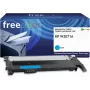 Freecolor Cartuccia toner compatibile HP W2071A ciano con chip 1000 pagine