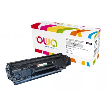 Armor OWA Cartuccia toner compatibile rigenerata nero (alternativa a HP CE278A, Canon CRG-726)