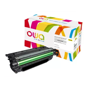 Armor OWA Cartuccia toner rigenerata giallo (alternativa a HP CE262A)