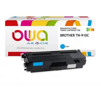 ARMOR OWA cartuccia toner compatibile con Brother TN-910C ciano (9.000 pagine)