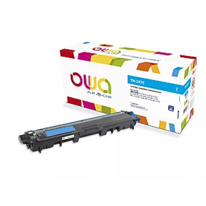 ARMOR OWA toner compatibile Brother TN-247C ciano 2.300 pagine con chip