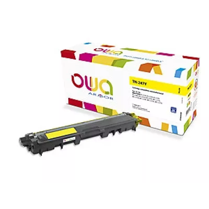 ARMOR OWA toner compatibile Brother TN-247Y giallo (2300 pagine) con chip