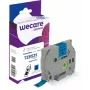 Armor K80051W4 nastro per etichette compatibile nero su blu per Brother TZE-531 12mm x 8m PET laminato