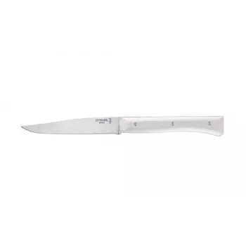 Opinel coltelli da tavola Facette set con 4 pezzi bianco