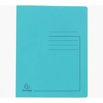 Exacompta Report File A4 turchese Colorspan cartone 355 g meccanica flessibile