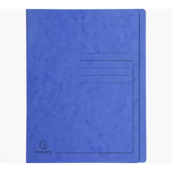 Exacompta Colorspan cartella A4 blu 355 g/m² cartone rilegatura flessibile