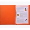 Exacompta Quick Binder A4 arancione Colorspan cartone 355 g/m² fermagli metallici flessibili
